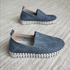 Ilse Jacobsen Tulip for Kids Sapphire Blue Sneaker Shoe Size EU 31 | US 13.5